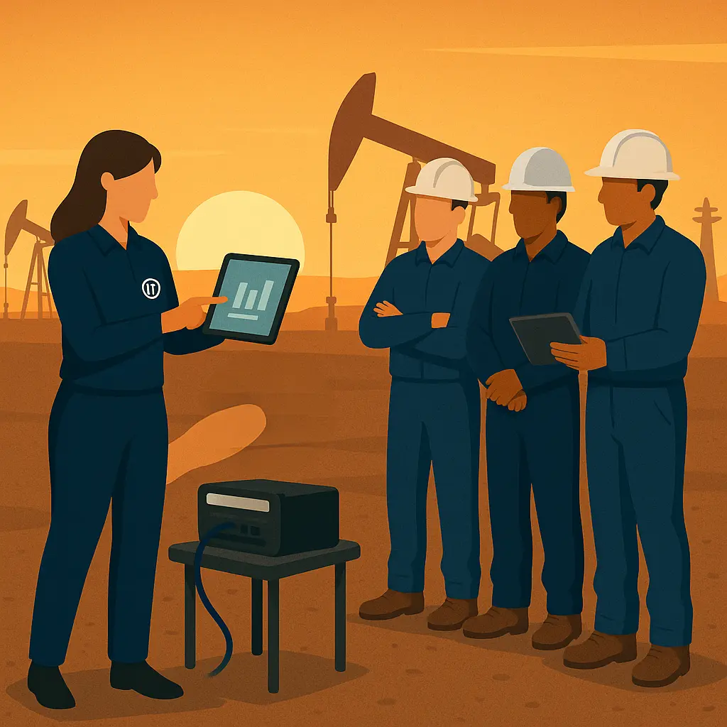 tech oil field Small Business IT Services Dallas